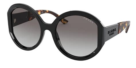 Prada™ PR 22XS 1AB0A7 55 Black Sunglasses 